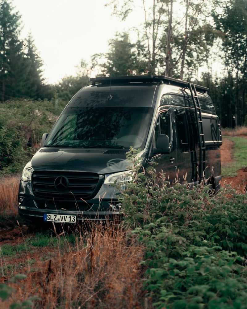 Sprinter campervan offroad